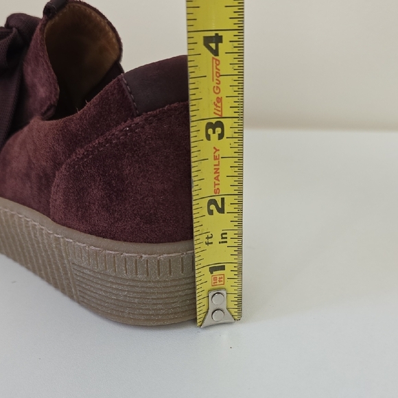 Gabor Maroon Suede Sneakers.  Size UK 5;  US 7 - Picture 11 of 11